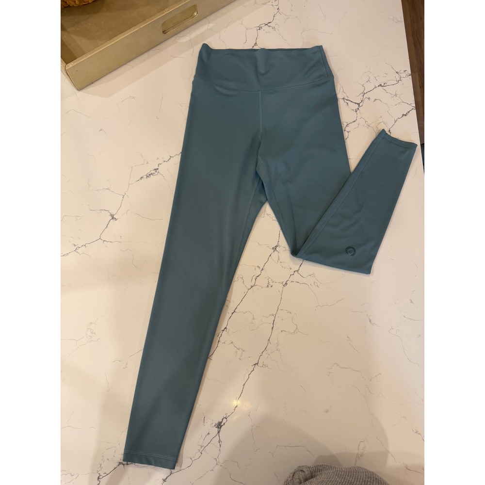 PINK Victoria's Secret Buttery Soft High Rise Leggings L Blue Teal Yoga